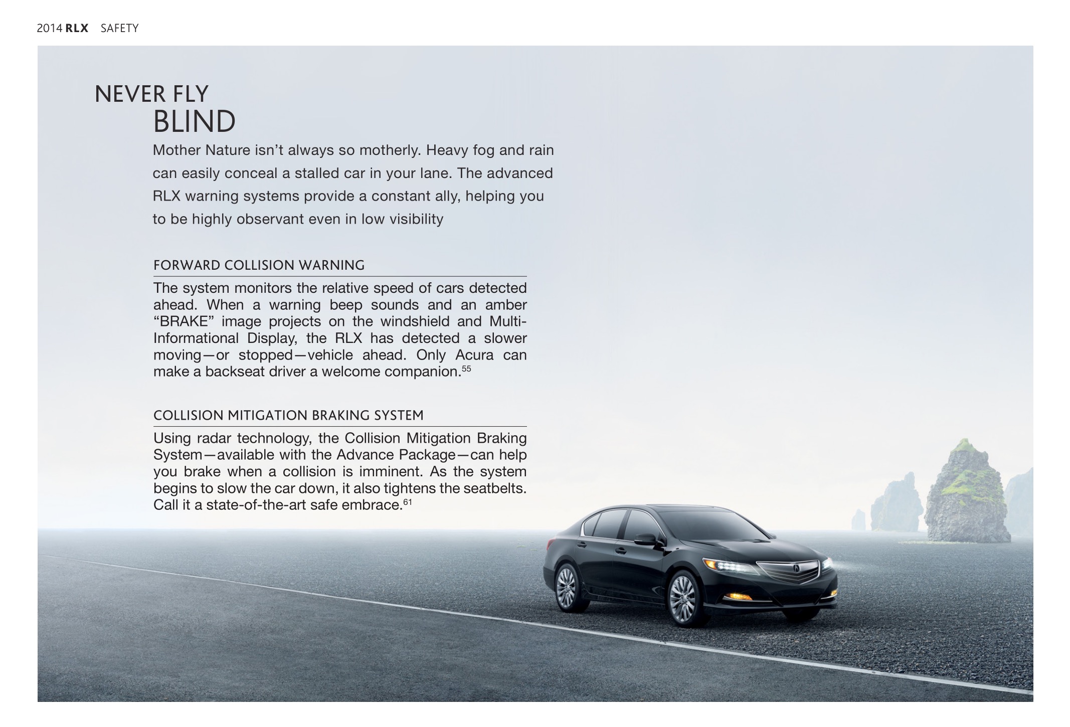 2014 Acura RLX Brochure Page 5